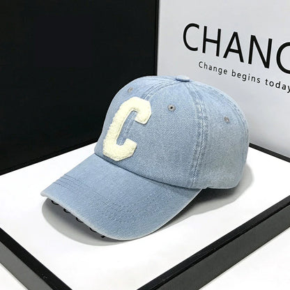 Casquette Denim Letter - Capitaine & Royal