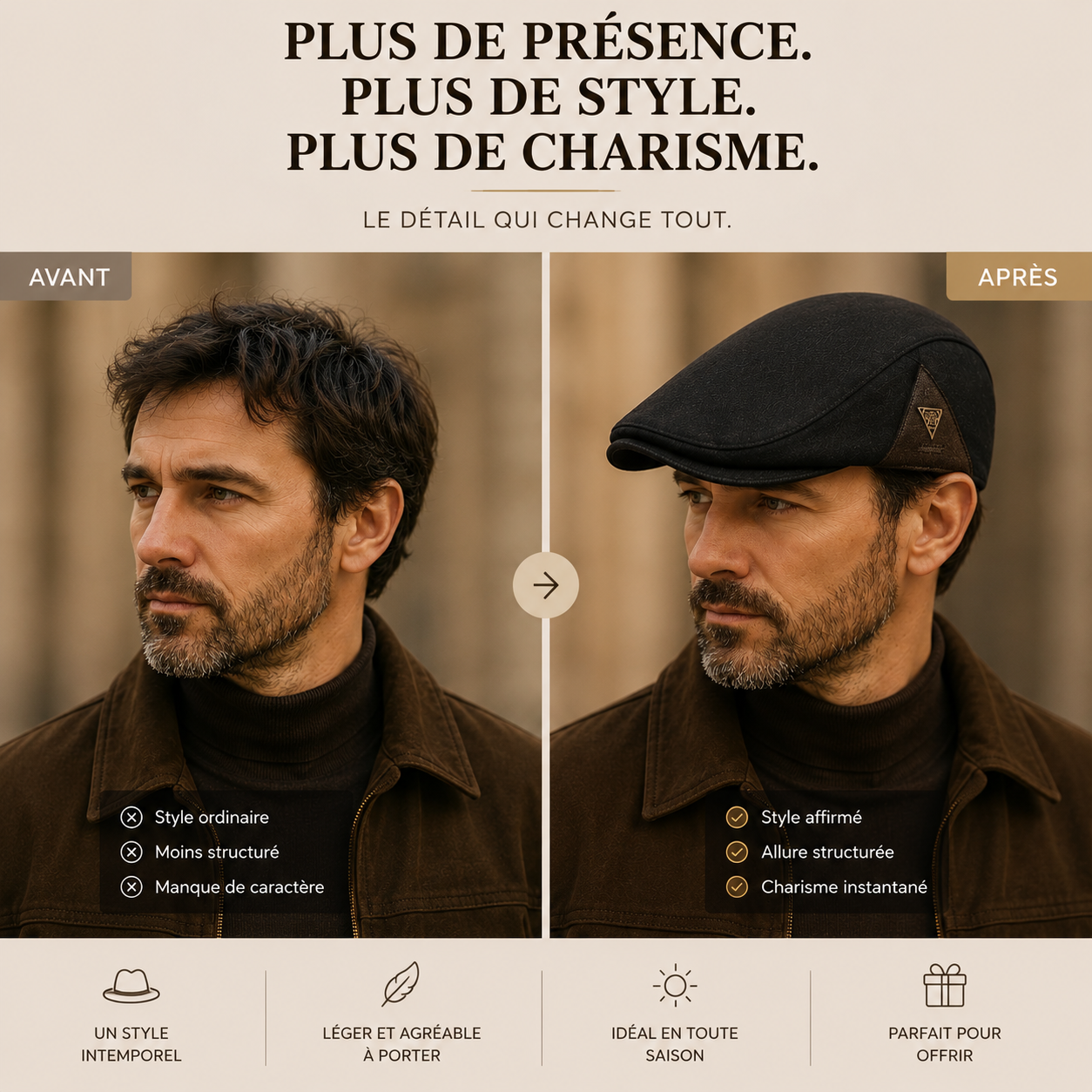 Béret Homme Rétro
