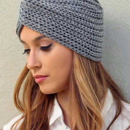 Bonnet Femme Turban Bohème - Twistknit