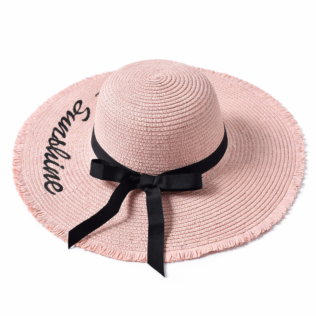 Chapeau de Paille Femme Pliable - LaceUp
