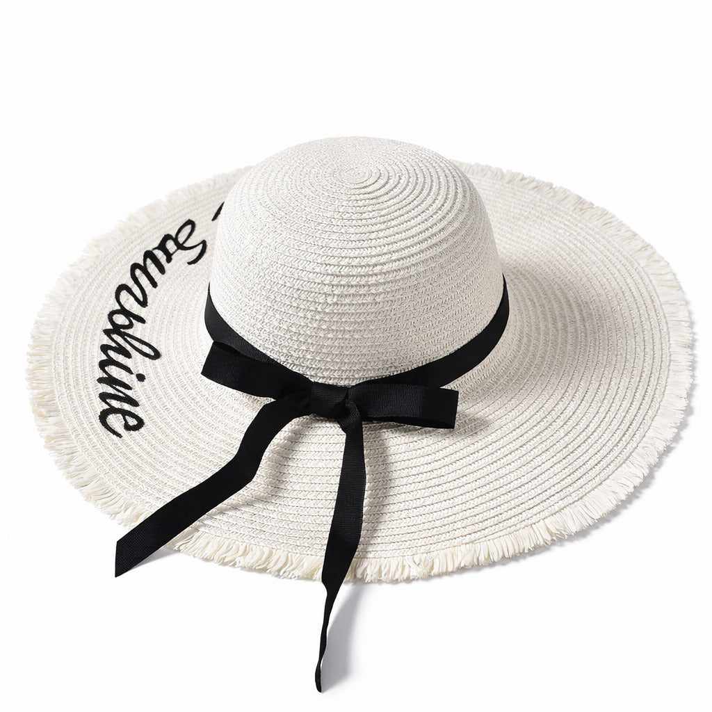 Chapeau de Paille Femme Pliable - LaceUp