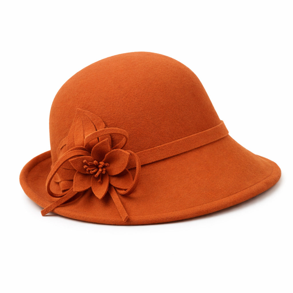 Chapeau Melon Cloche Femme Style British