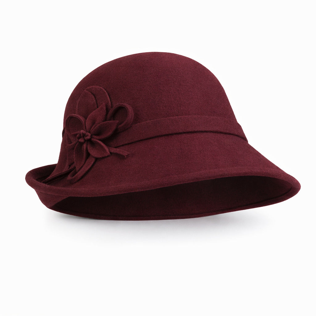 Chapeau Melon Cloche Femme Style British