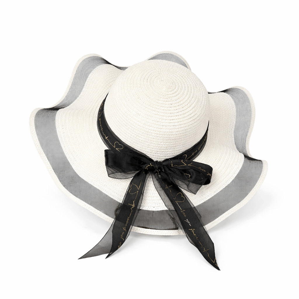 Chapeau de Paille Femme à Ruban - Poppy