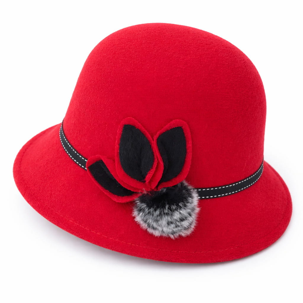 Chapeau Cloche Melon Femme