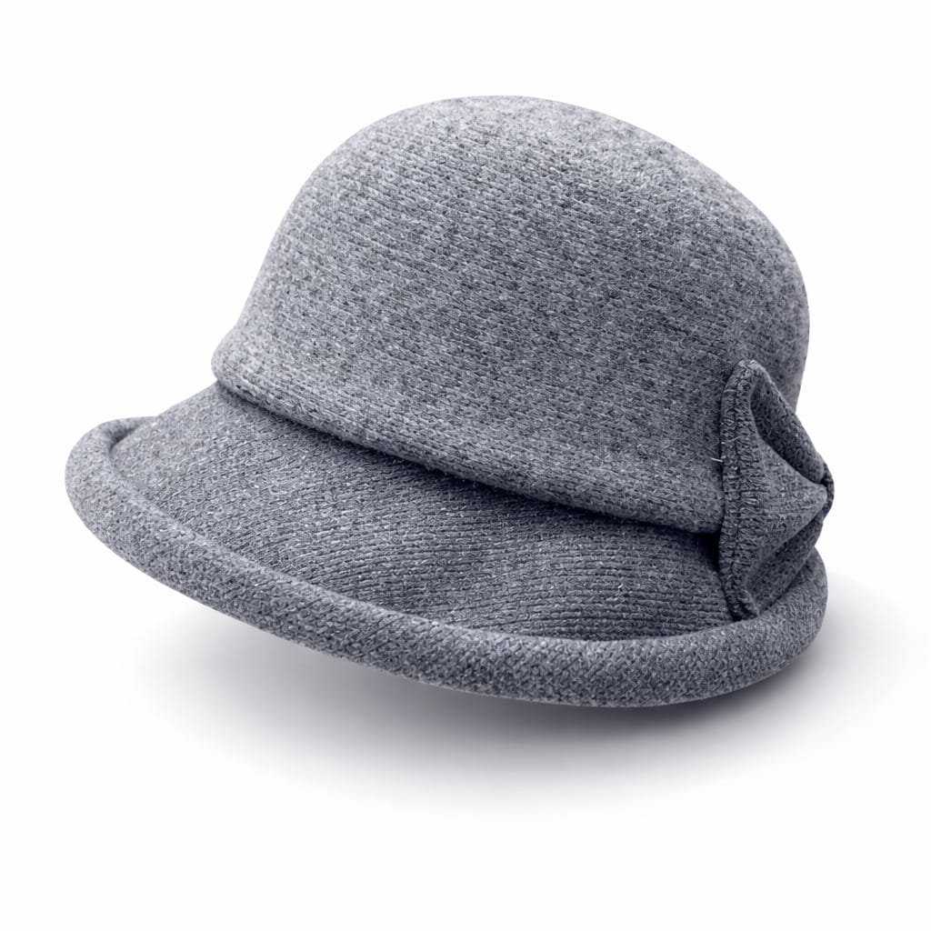 Chapeau Melon Cloche Femme Épais Hiver