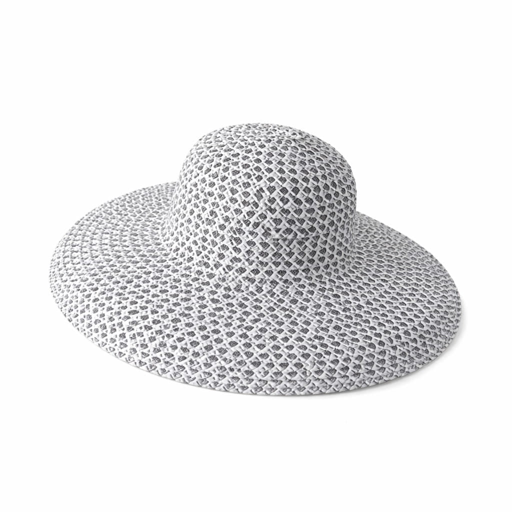 Chapeau de Paille Large – Motif Tressé Original