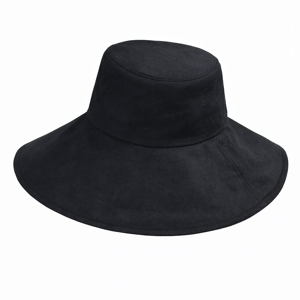 Bob Femme 100% Coton Pliable à Large Bord - Outdoor