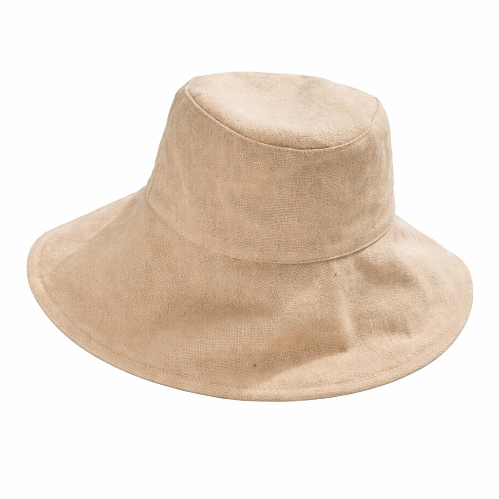 Bob Femme 100% Coton Pliable à Large Bord - Outdoor