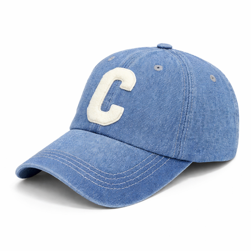 Casquette Denim Letter - Capitaine & Royal