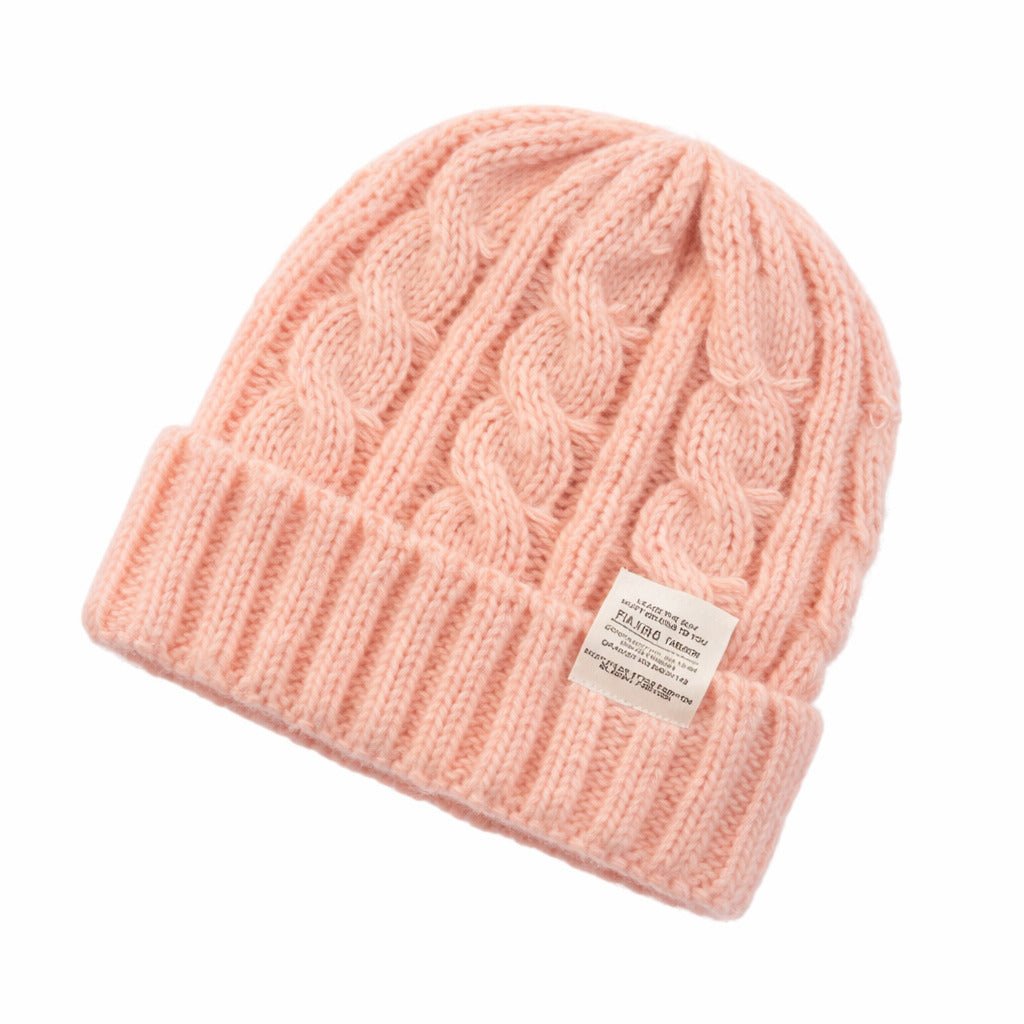 Bonnet Femme Cocoon Tricot Torsadé - Hivernia
