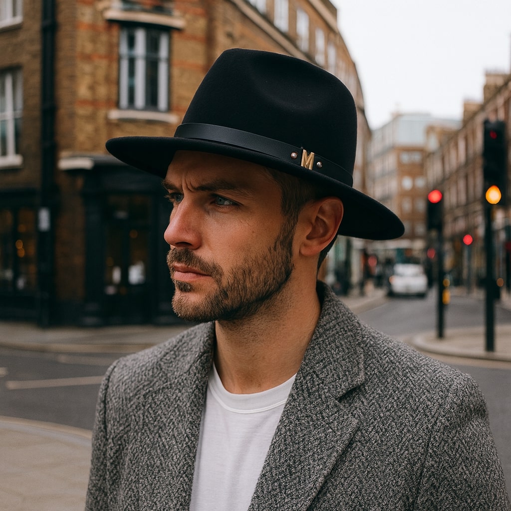 Chapeau Fedora Suede Simply Chic