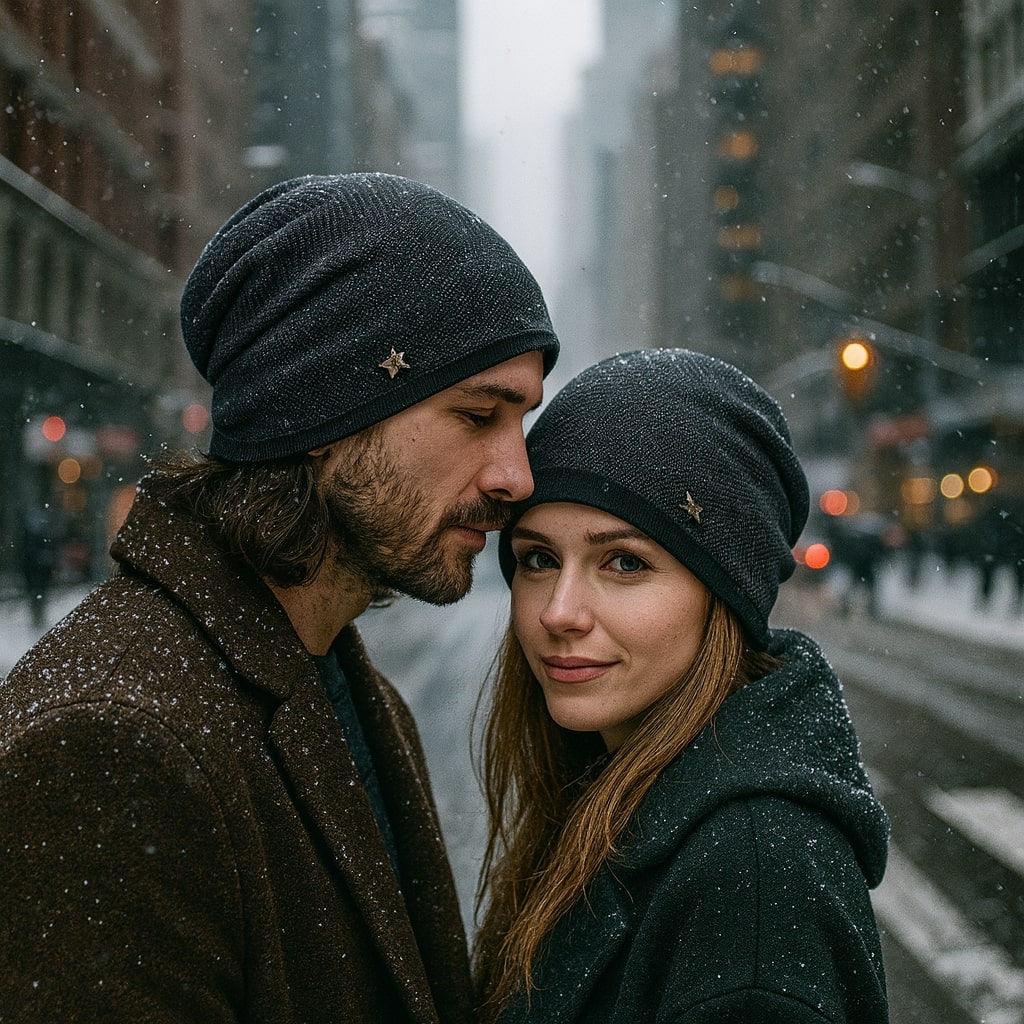 Bonnet Long Doublé en Polaire - FrostLuxe