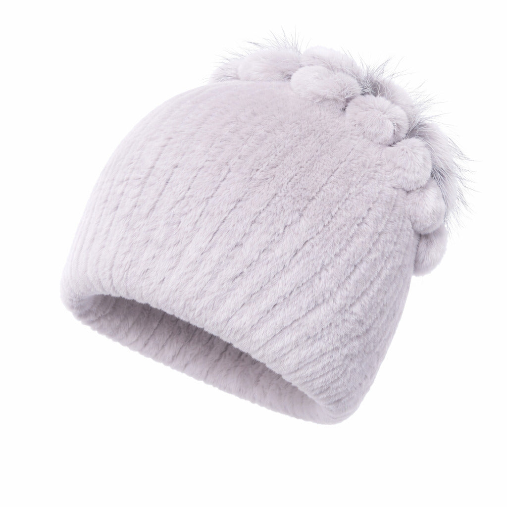 Bonnet Femme Luxe en Fausse Fourrure - Eolia