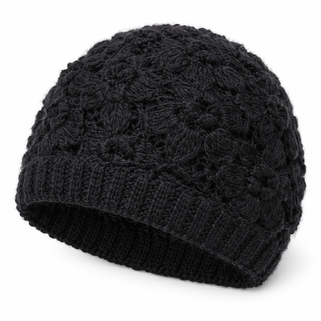 Bonnet Femme Crocheté Léger - Floraso