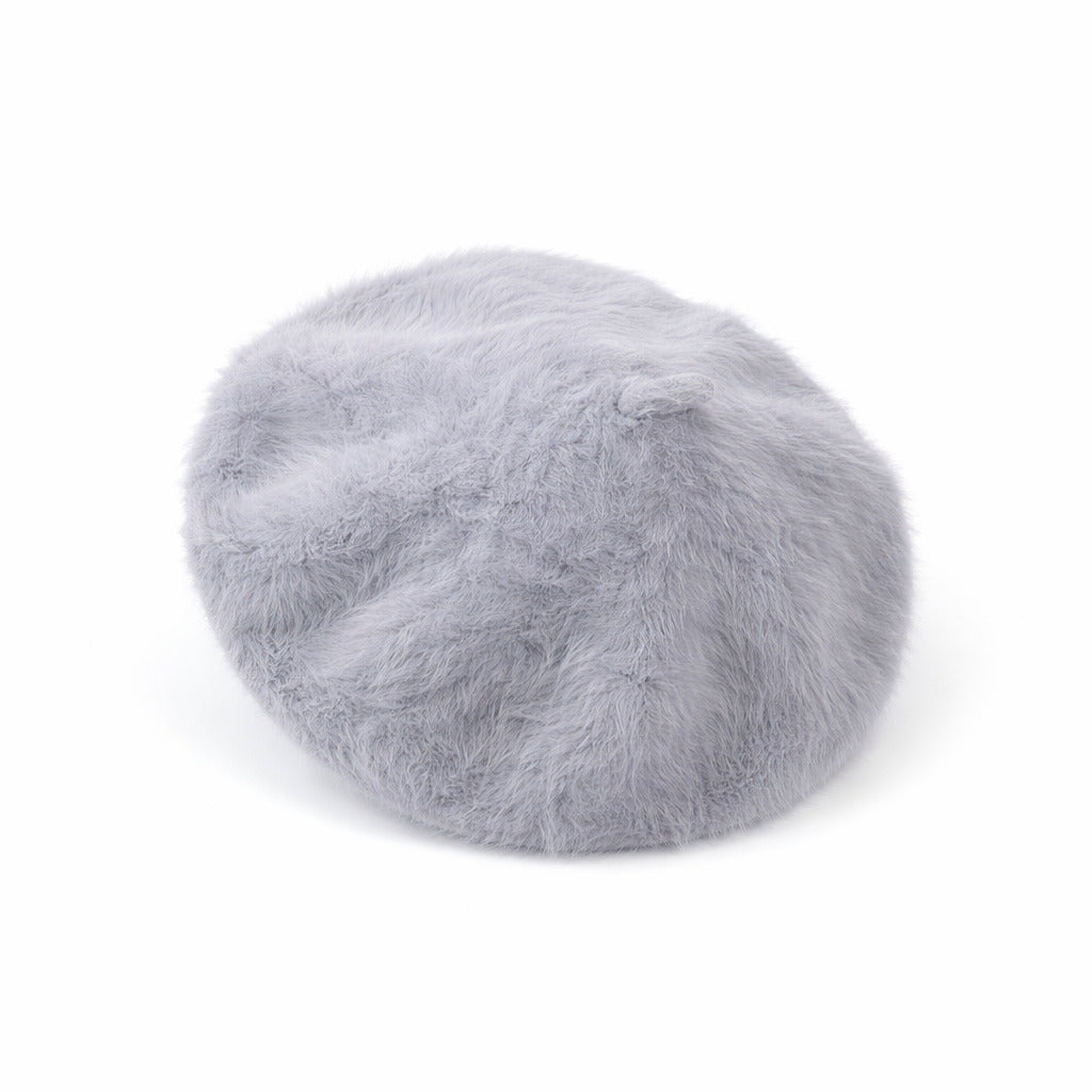 Béret Basque Femme Fourrure