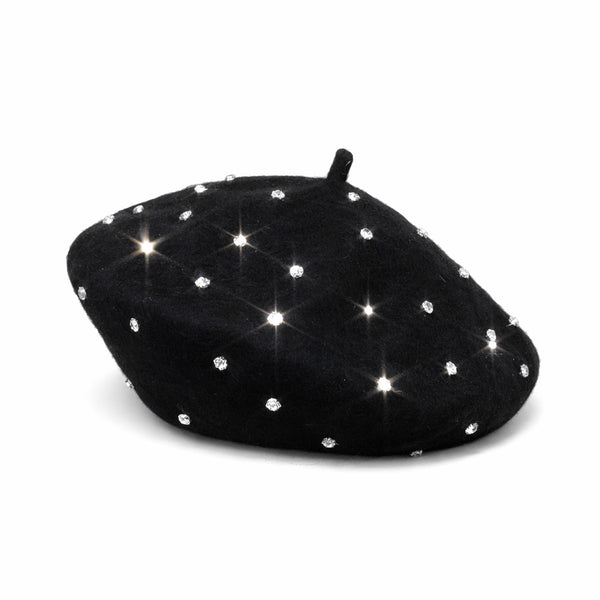 Béret Femme Scintillant Luxe
