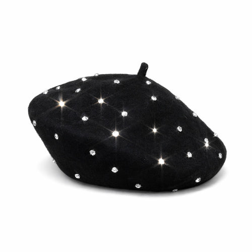 Béret Femme Scintillant Luxe