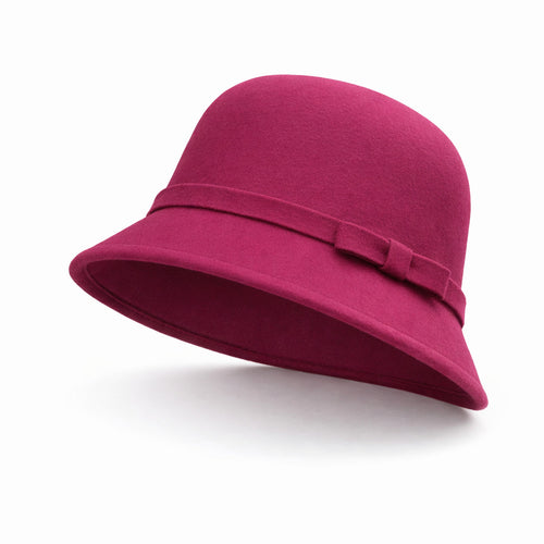 Chapeau Melon Cloche Femme - Ajustable