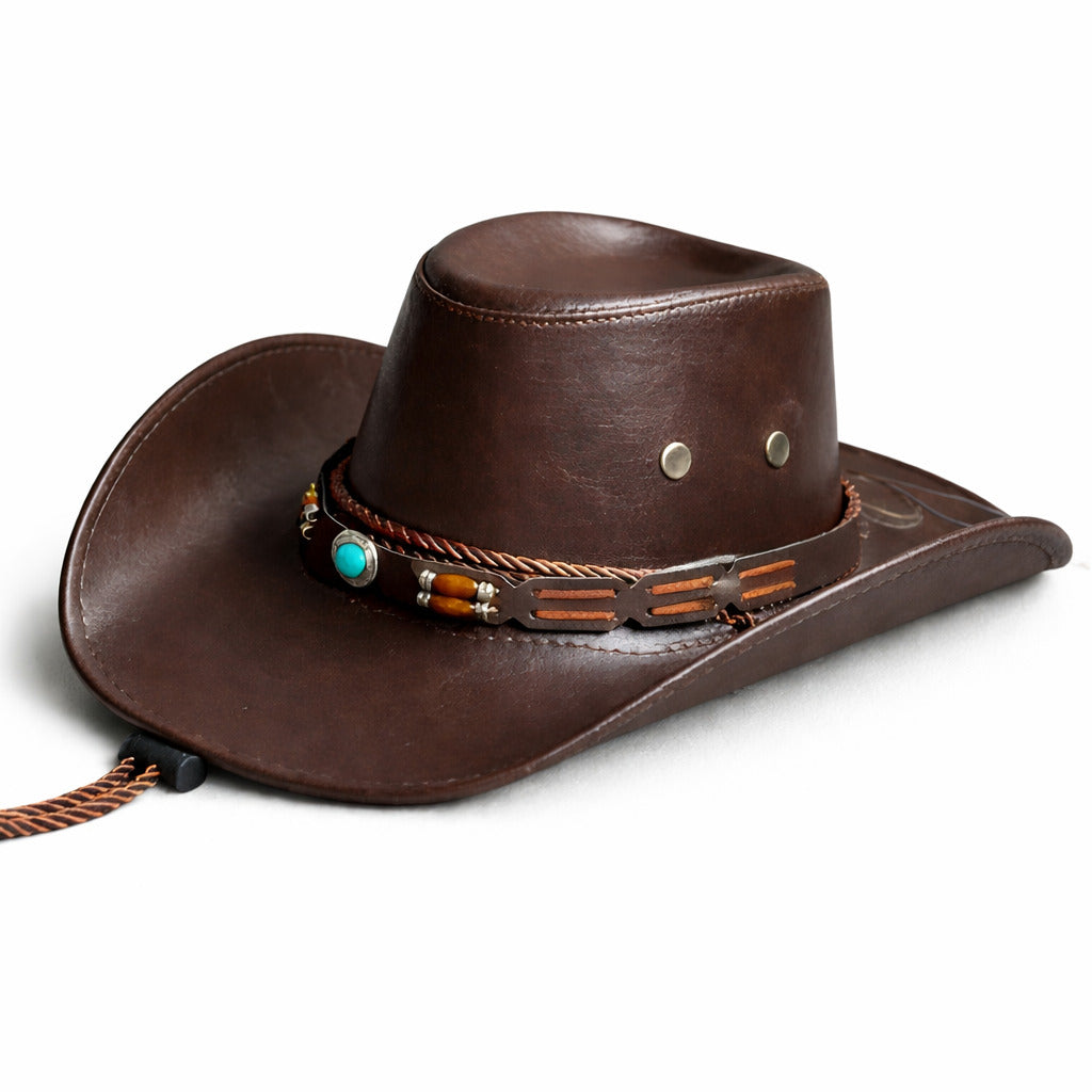 Chapeau Cowboy Cuir - VaqueroVista