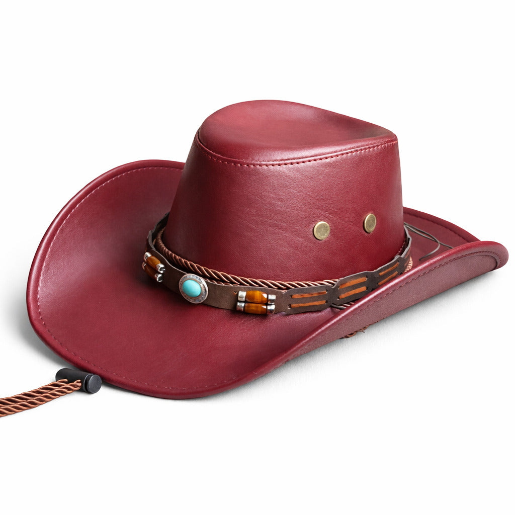 Chapeau Cowboy Cuir - VaqueroVista
