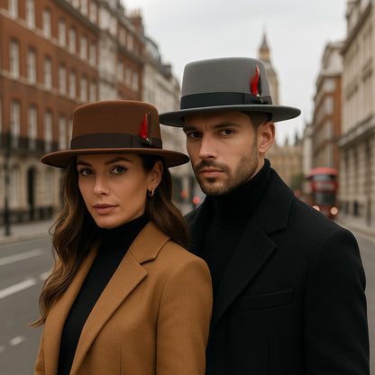 Chapeau Fedora Coton à Plume