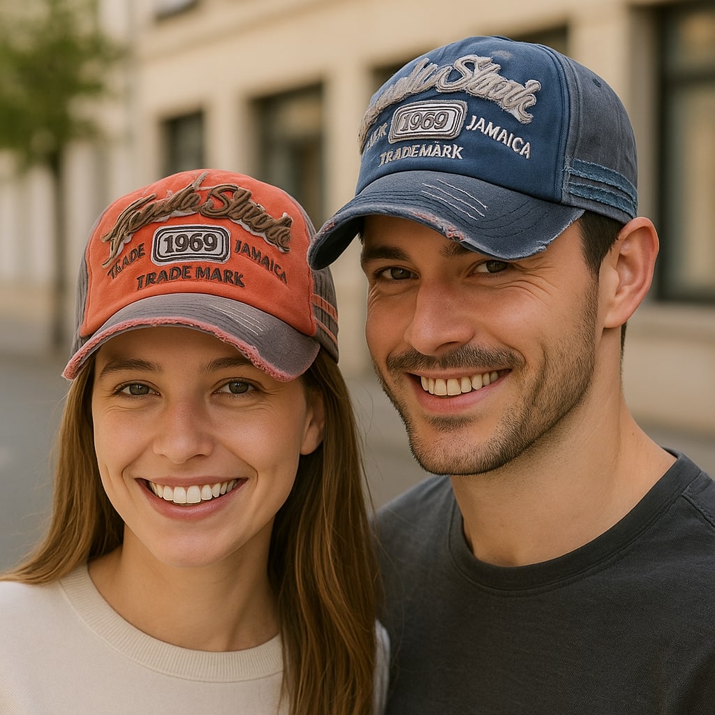 Casquette Vintage Patchwork