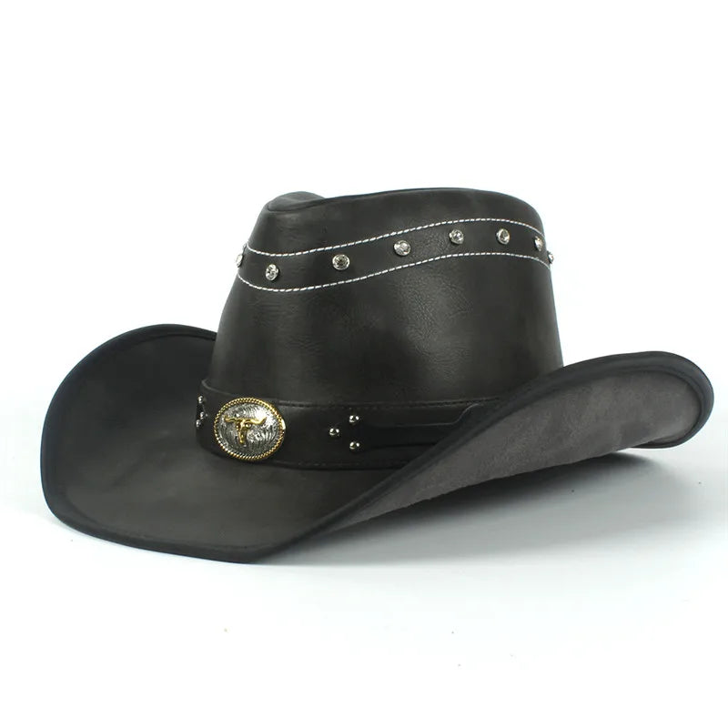 Chapeau Cowboy Véritable CUIR - DustyHorizon - La Maison du Chapeau