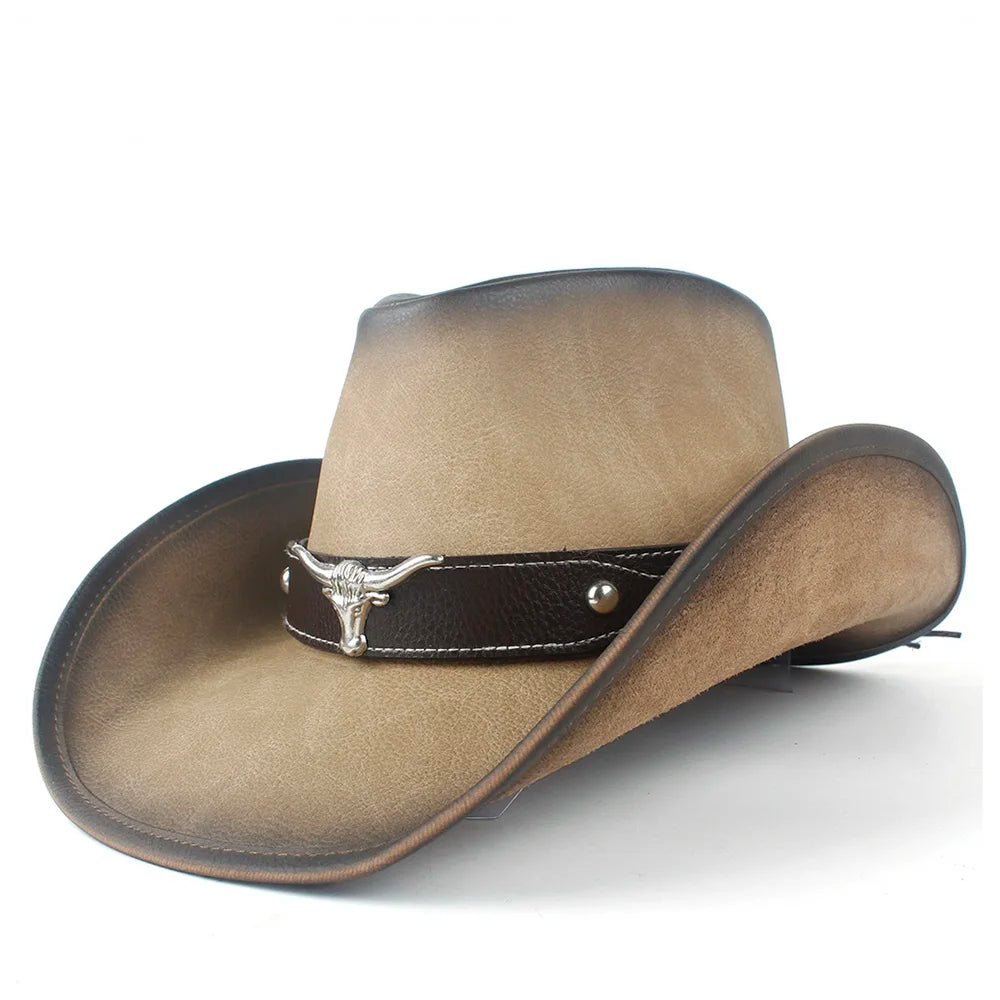 Chapeau Cowboy Véritable CUIR - DustyHorizon - La Maison du Chapeau