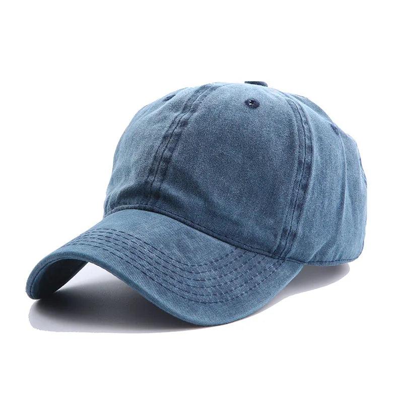 Casquette Classique en Denim - Style Décontracté et Intemporel