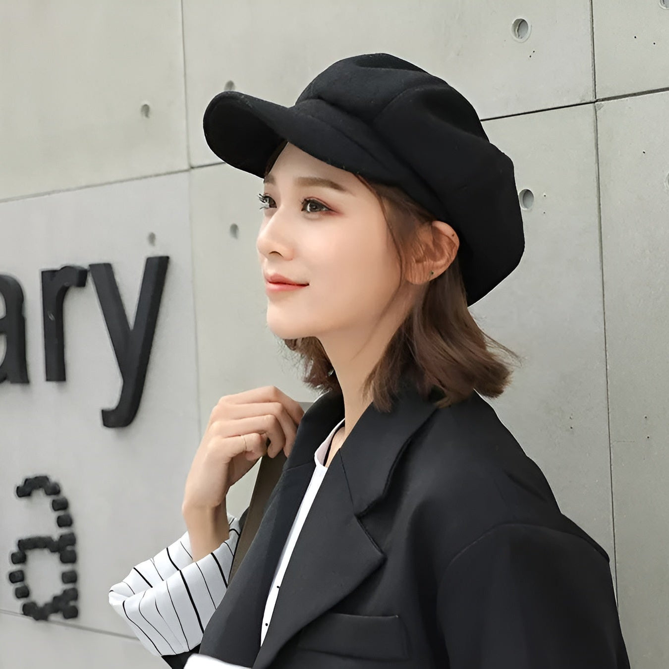 Casquette Gavroche Coton Femme