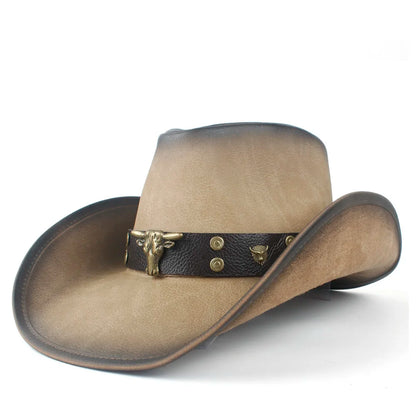 Chapeau Cowboy Véritable CUIR - DustyHorizon - La Maison du Chapeau