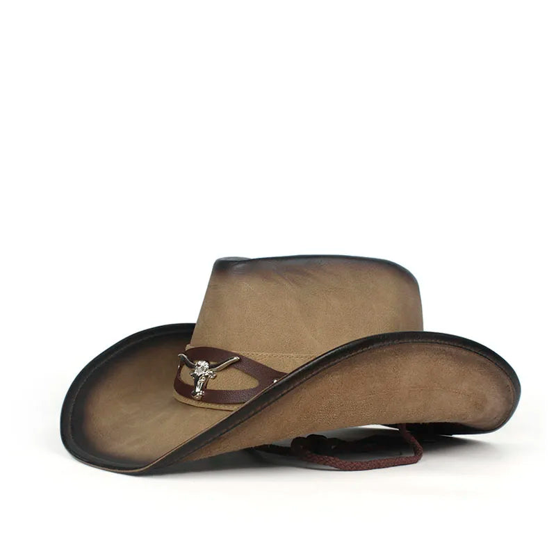 Chapeau Cowboy Cuir - Taureau RanchStyle