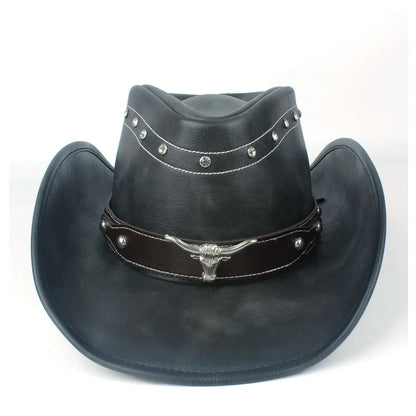 Chapeau Cowboy Véritable CUIR - DustyHorizon - La Maison du Chapeau