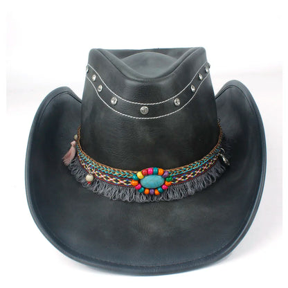 Chapeau Cowboy Véritable CUIR - DustyHorizon - La Maison du Chapeau