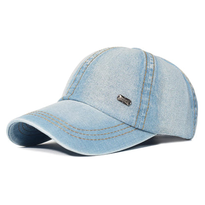 Casquette Denim Vintage – Stone