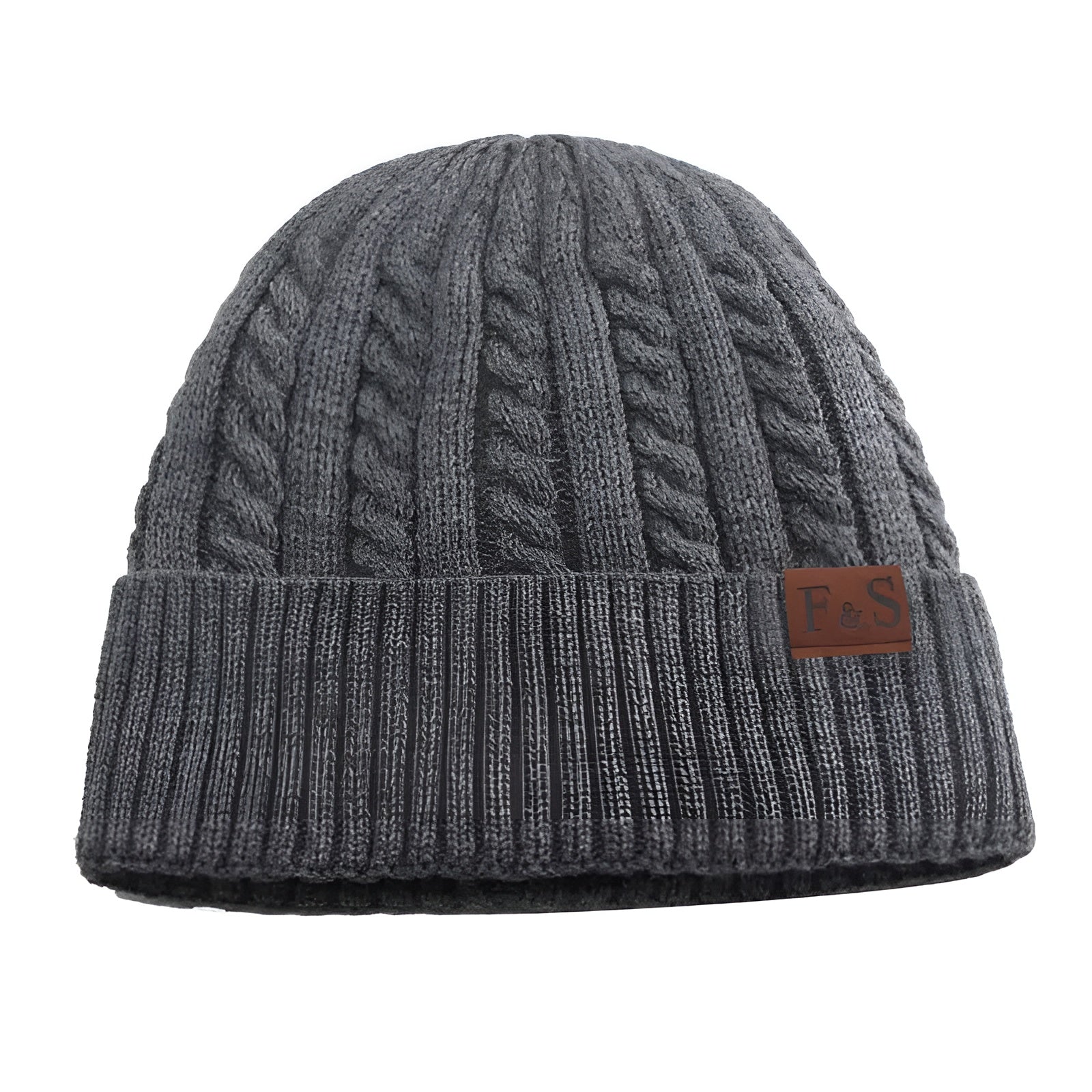 Bonnet Torsadé Doublé en Polaire - F&S Classic