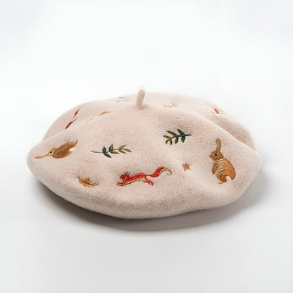 Béret Femme Coton - Motif