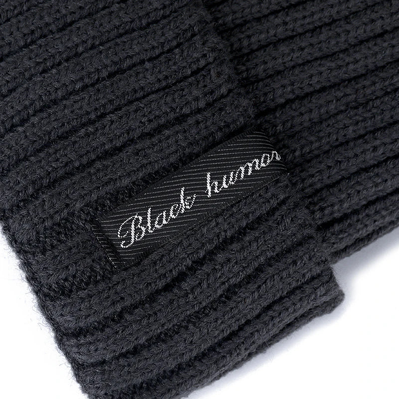 Bonnet Côtelé - Black Human