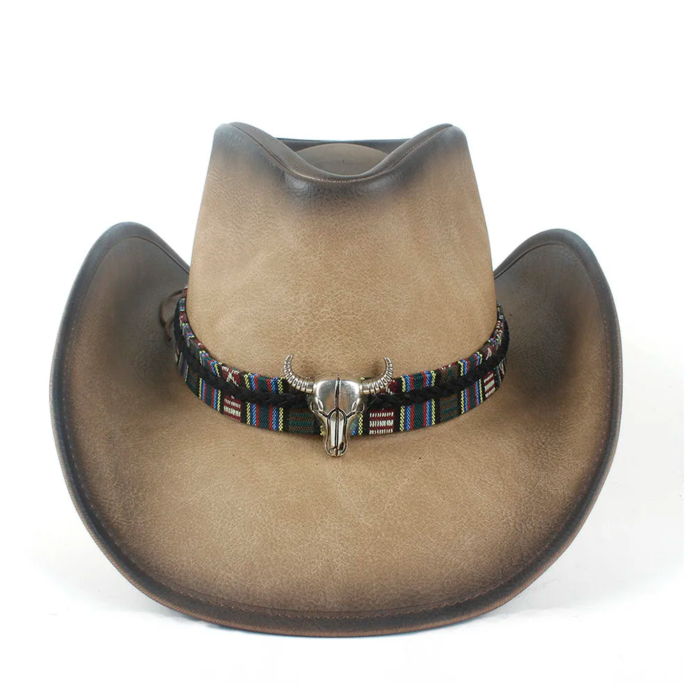 Chapeau Cowboy Véritable CUIR - DustyHorizon - La Maison du Chapeau