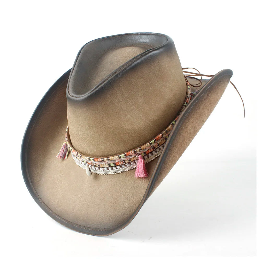 Chapeau Cowboy Véritable CUIR - DustyHorizon - La Maison du Chapeau