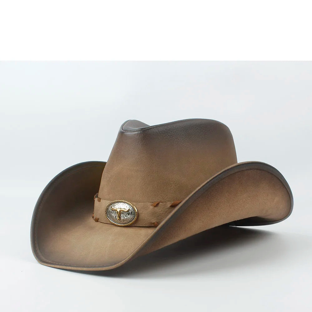 Chapeau Cowboy Véritable CUIR - DustyHorizon - La Maison du Chapeau