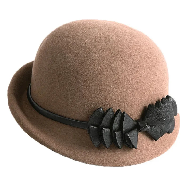 Chapeau en Laine Cloche Melon - Élégant - La Maison du Chapeau