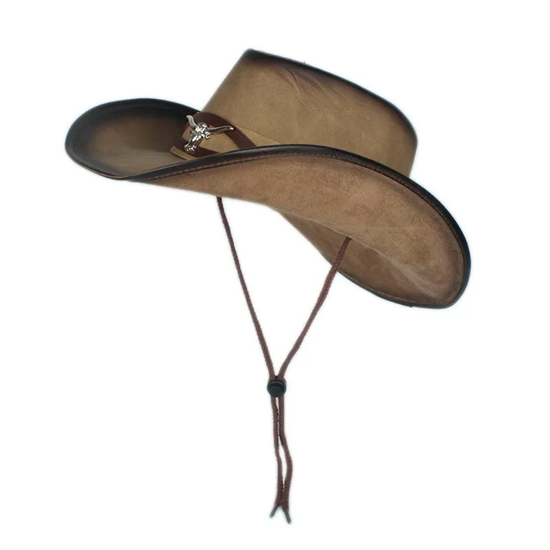 Chapeau Cowboy Cuir - Taureau RanchStyle