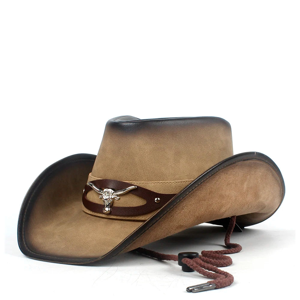 Chapeau Cowboy Cuir - Taureau RanchStyle