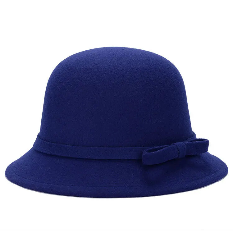 Chapeau Melon Cloche Femme Suede - La Maison du Chapeau