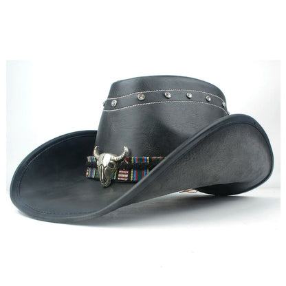 Chapeau Cowboy Véritable CUIR - DustyHorizon - La Maison du Chapeau