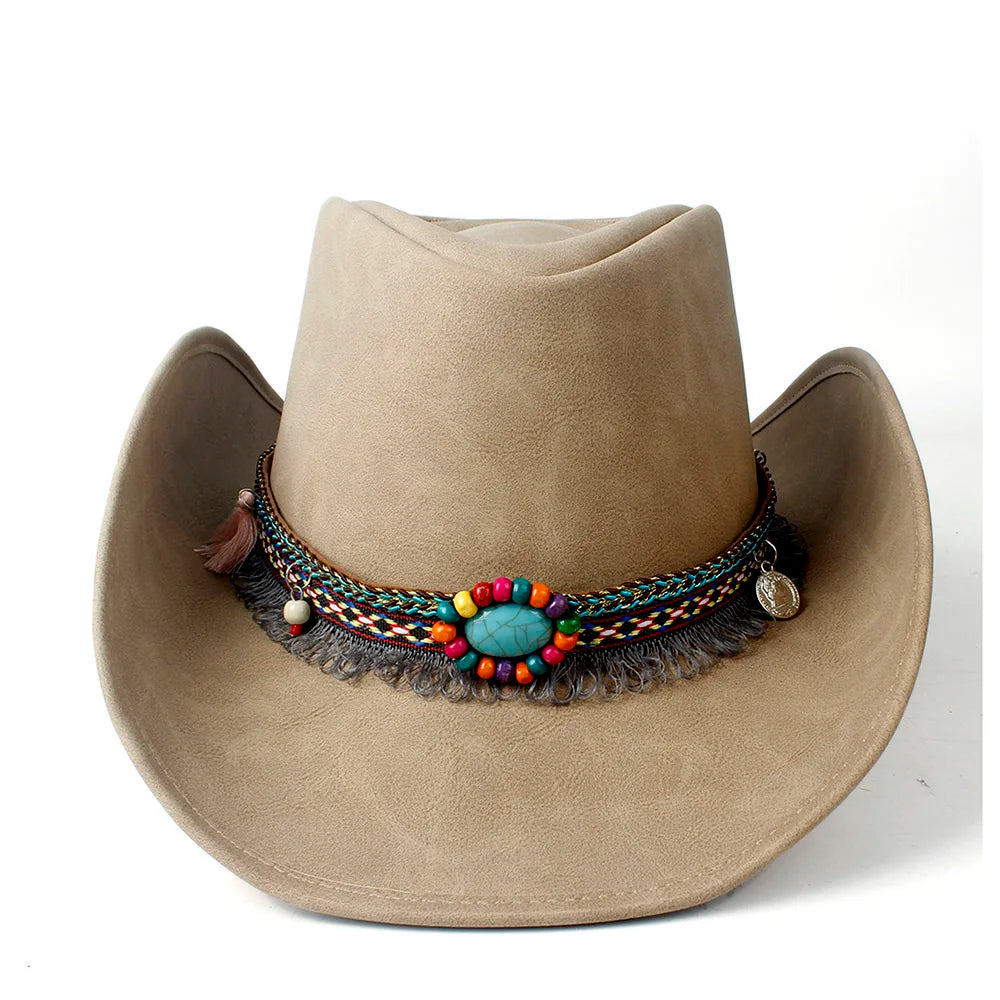 Chapeau Cowboy Véritable CUIR - DustyHorizon - La Maison du Chapeau