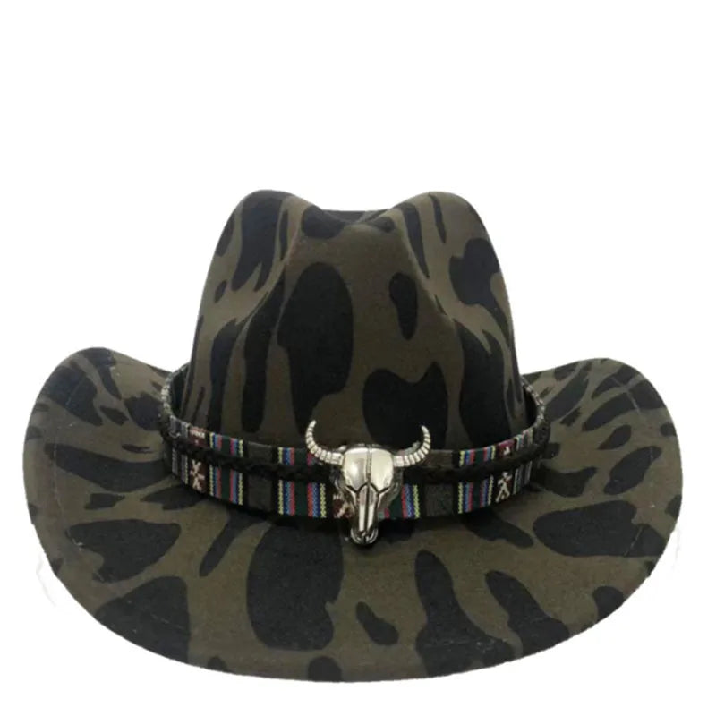 Chapeau Cowboy Feutre Monochrome - JazzRanch
