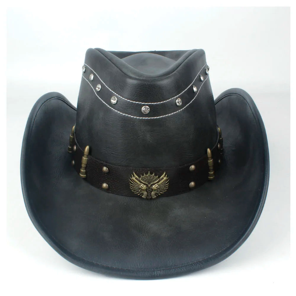 Chapeau Cowboy Véritable CUIR - DustyHorizon - La Maison du Chapeau